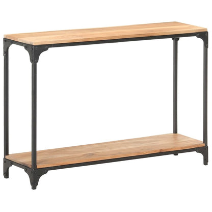 vidaXL Console Table 43.3"x11.8"x29.5" Solid Acacia Wood 0261