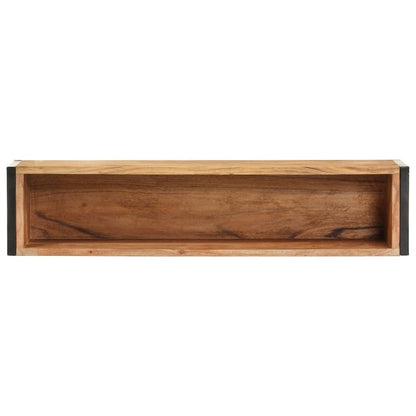 vidaXL Planter 35.4"x7.9"x26.8" Solid Acacia Wood