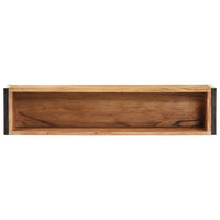 vidaXL Planter 35.4"x7.9"x26.8" Solid Acacia Wood