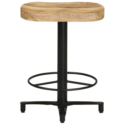 vidaXL Bar Stools 2 pcs 20.5" Solid Mango Wood, 321966