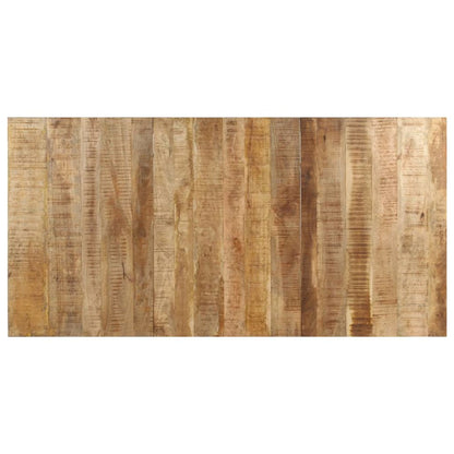 vidaXL Dining Table 78.7"x39.4"x29.9" Rough Mango Wood