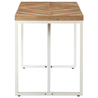vidaXL Dining Table 47.2"x23.6"x29.9" Solid Acacia and Mango Wood, 323545