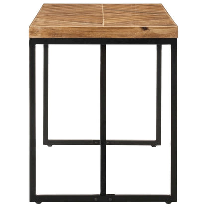 vidaXL Dining Table 47.2"x23.6"x29.9" Solid Acacia and Mango Wood, 323546