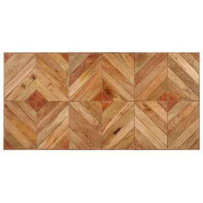 vidaXL Dining Table 55.1"x27.6"x29.9" Solid Acacia and Mango Wood