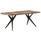 vidaXL Dining Table 70.9"x35.4"x29.9" Solid Reclaimed Wood, 323570