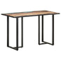 vidaXL Dining Table 47.2" Solid Reclaimed Wood 0690