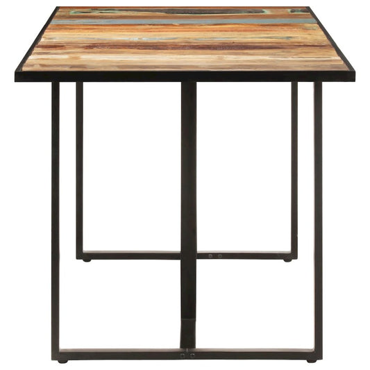 vidaXL Dining Table 78.7" Solid Reclaimed Wood 0698