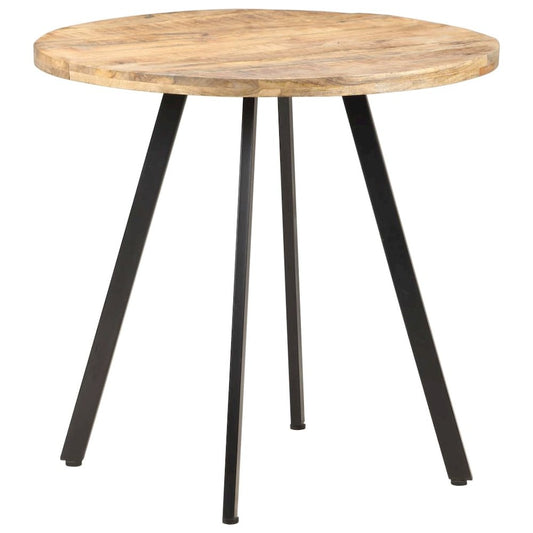 vidaXL Dining Table 31.5" Rough Mango Wood, 320483