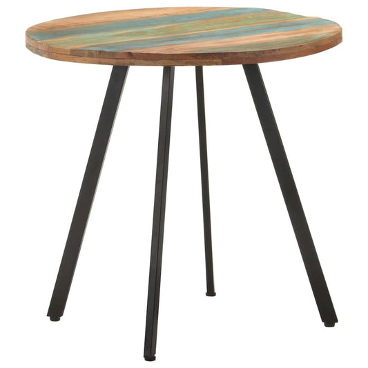 vidaXL Dining Table 31.5" Solid Reclaimed Wood, 320484