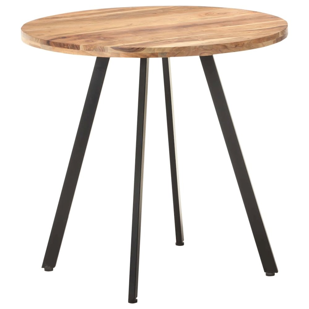 vidaXL Dining Table 31.5" Solid Acacia Wood, 320485