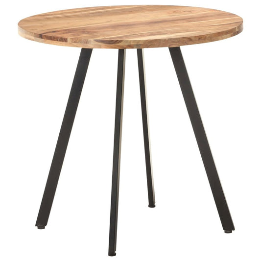vidaXL Dining Table 31.5" Solid Acacia Wood, 320485