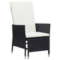 Armchair Black, Cream White
