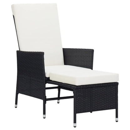 Armchair Black, Cream White