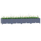 vidaXL Raised Bed 63"x15.7"x9.1" Polypropylene, 310400