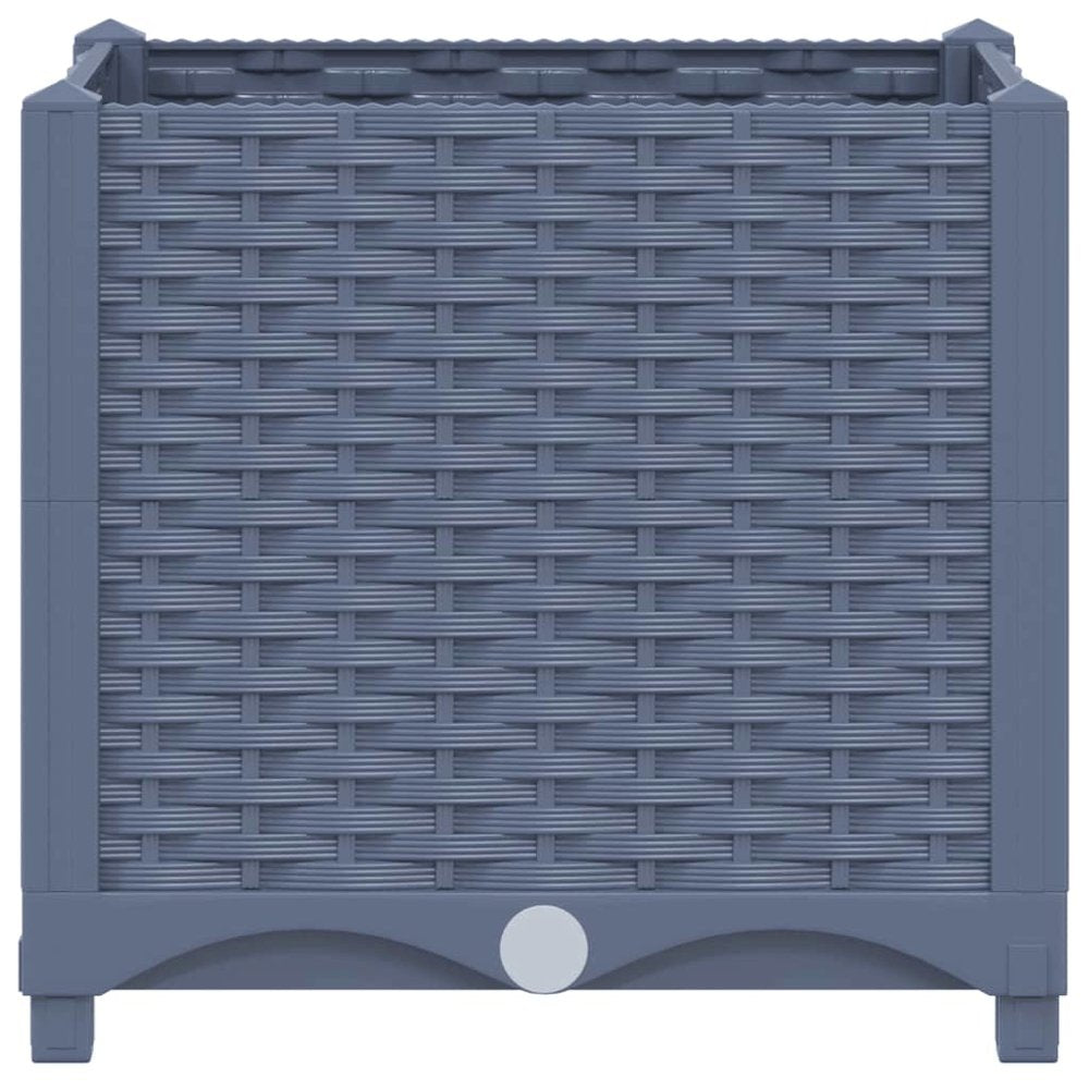 vidaXL Raised Bed 15.7"x15.7"x15" Polypropylene, 310401