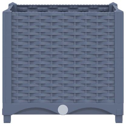 vidaXL Raised Bed 15.7"x15.7"x15" Polypropylene, 310401