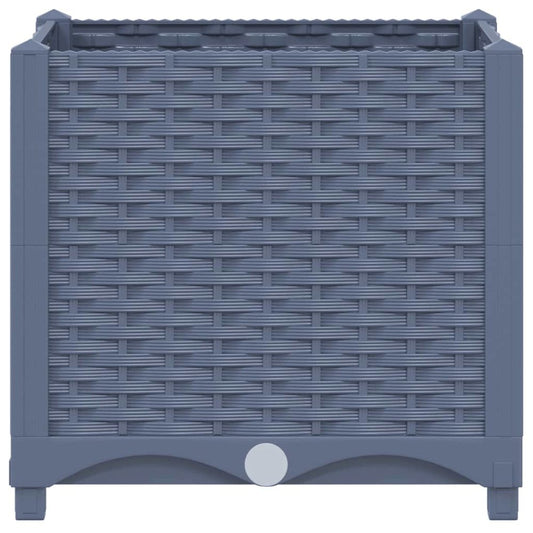 vidaXL Raised Bed 15.7"x15.7"x15" Polypropylene, 310401