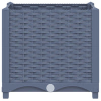 vidaXL Raised Bed 15.7"x15.7"x15" Polypropylene, 310401