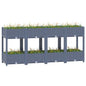 vidaXL Raised Bed 63"x15.7"x28" Polypropylene, 310408