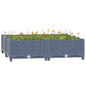 vidaXL Raised Bed 31.5"x31.5"x9.1" Polypropylene, 310410