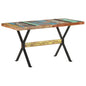 Dining Table 55.1"x27.6"x29.9" Solid Reclaimed Wood