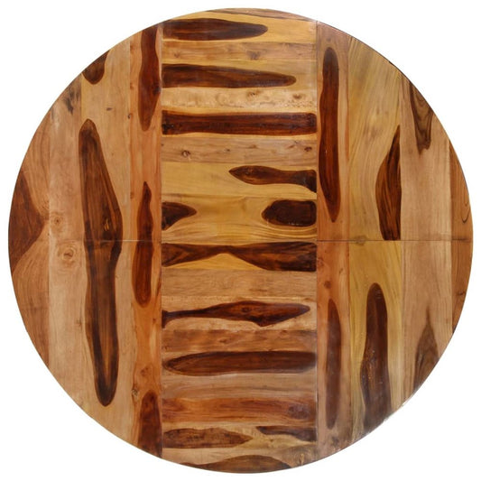 Dining Table Round 68.9"x29.5" Acacia Wood with Honey Finish