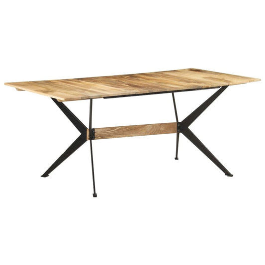 Dining Table 70.9"x35.4"x29.9" Solid Mango Wood
