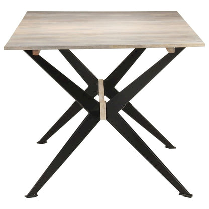 Dining Table 70.9"x35.4"x29.9" Solid Mango Wood