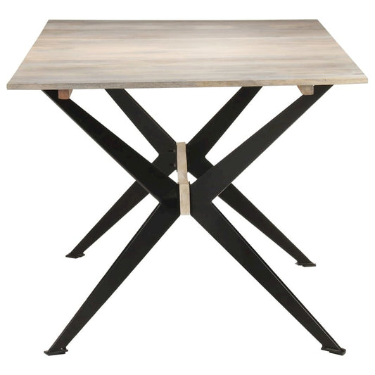 Dining Table 70.9"x35.4"x29.9" Solid Mango Wood