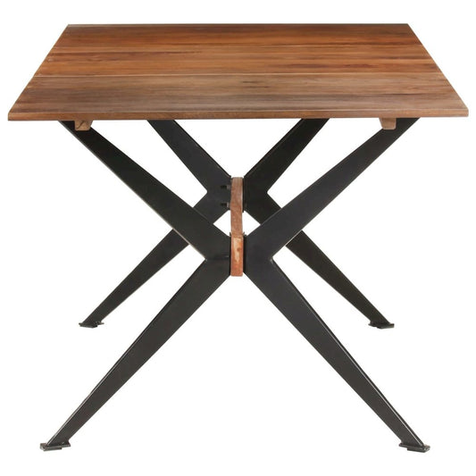 Dining Table 70.9"x35.4"x29.9" Solid Mango Wood