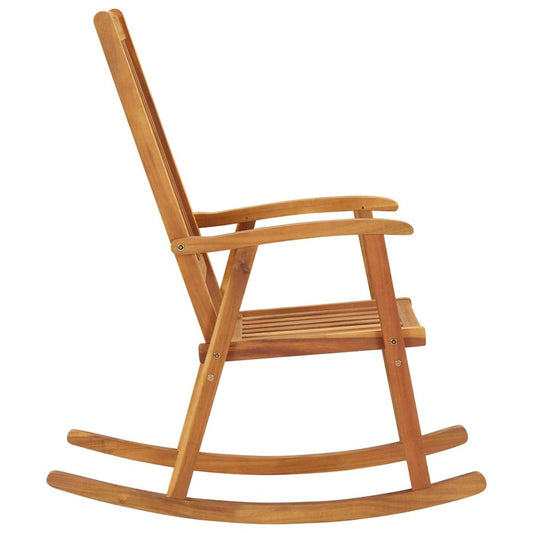 vidaXL Rocking Chair Solid Acacia Wood 1844