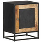 Bedside Cabinet Natural wood Rough mango wood Small