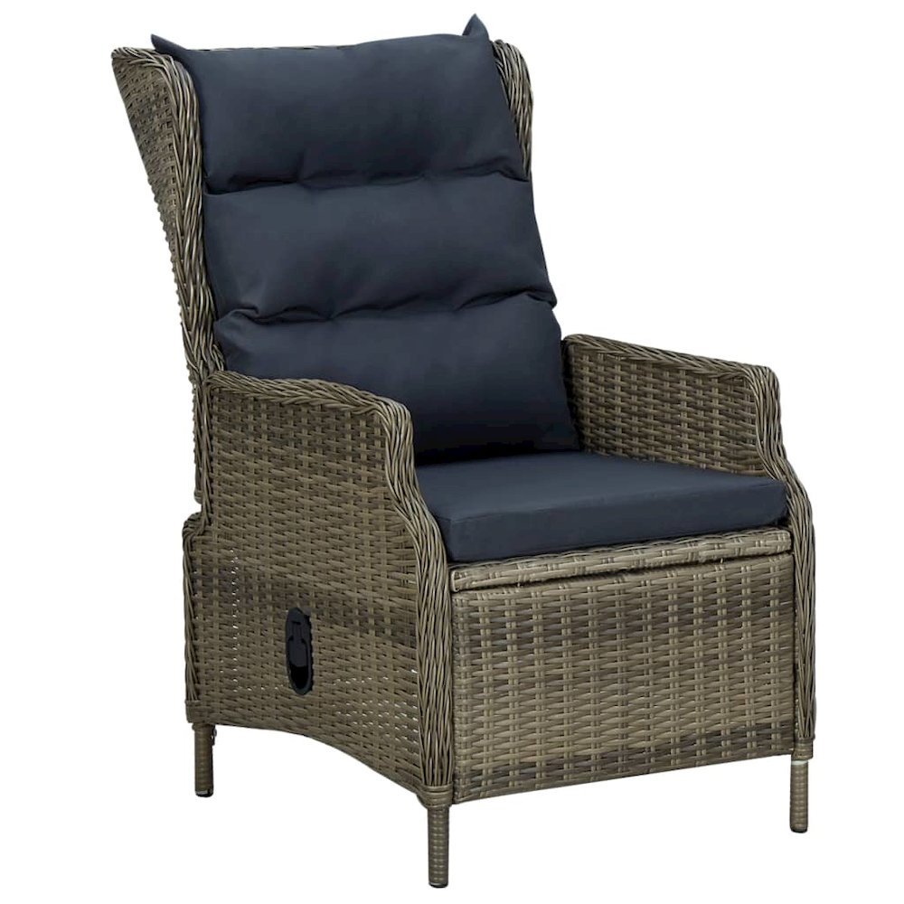 Garden Chair Brown, Black