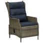 Garden Chair Brown, Black