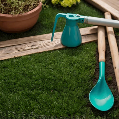 Artificial Grass Light Green, Dark Green, Brown