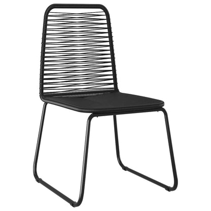 Dining Chair Set of 6 Black