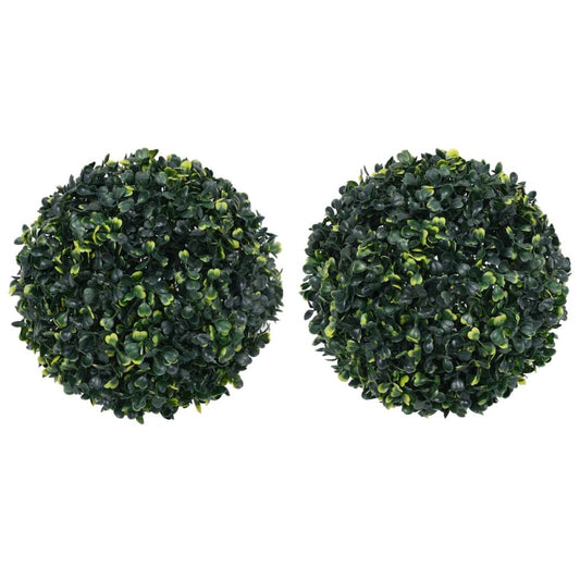Artificial Boxwood Ball Mixed Green Polyethylene Large