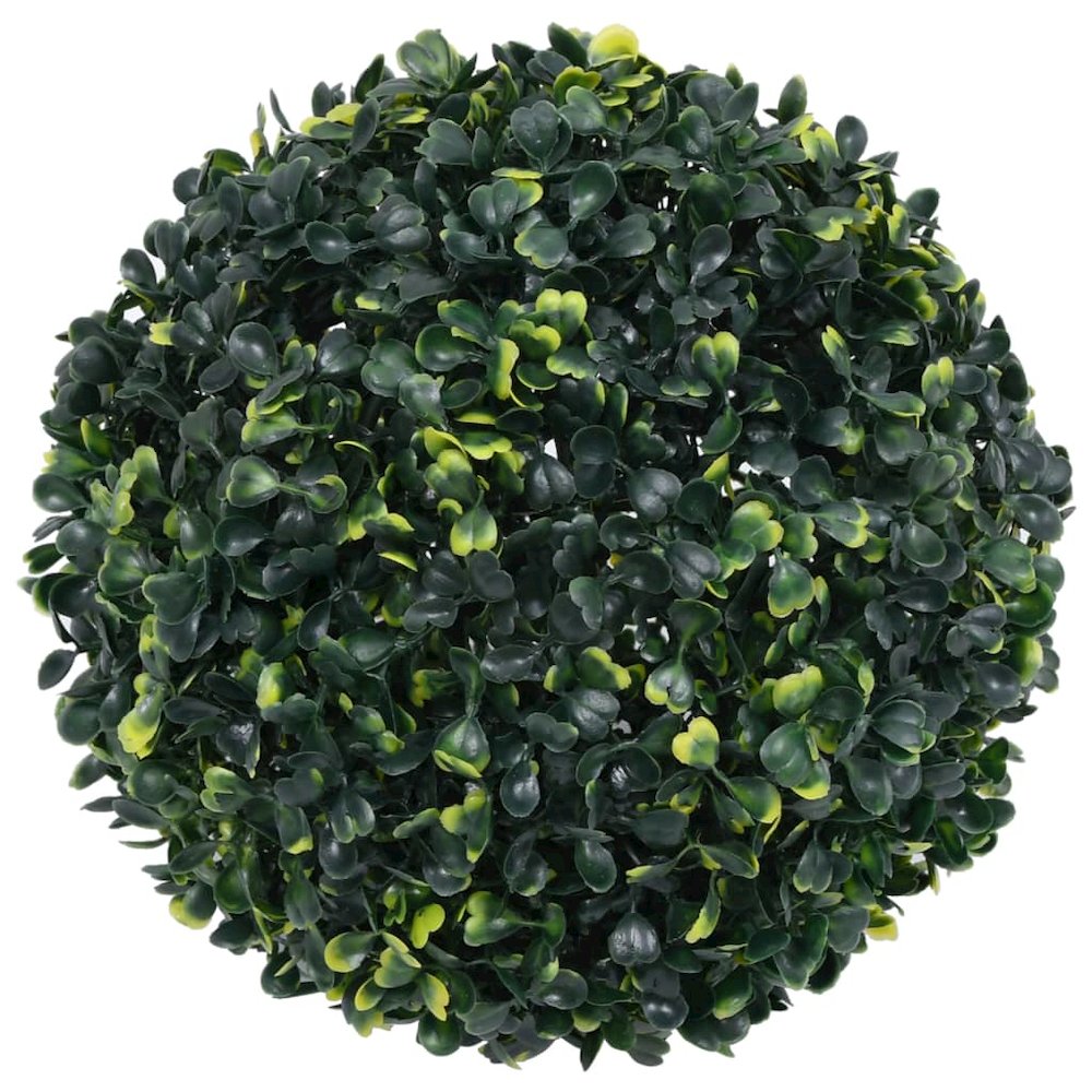 Artificial Boxwood Ball Mixed Green Polyethylene Large