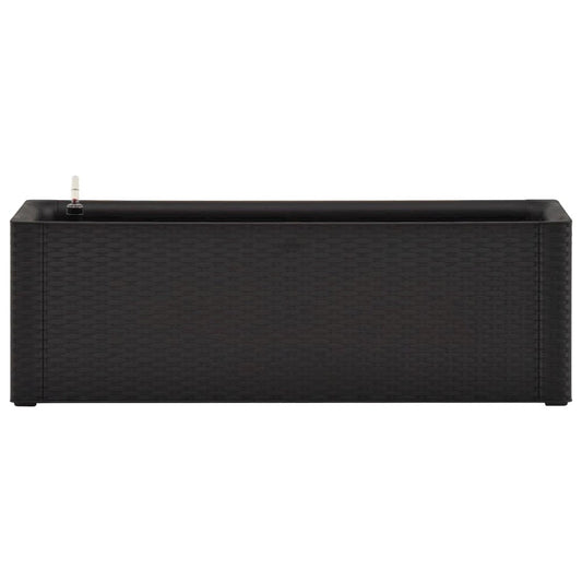 vidaXL Garden Raised Bed with Self Watering System Anthracite 39.4"x16.9"x13"