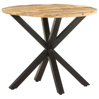 vidaXL Side Table 26.8"x26.8"x22" Solid Mango Wood 0659