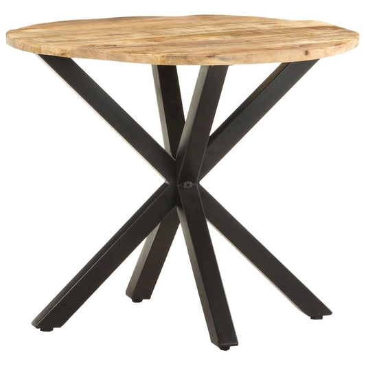 vidaXL Side Table 26.8"x26.8"x22" Solid Mango Wood 0659