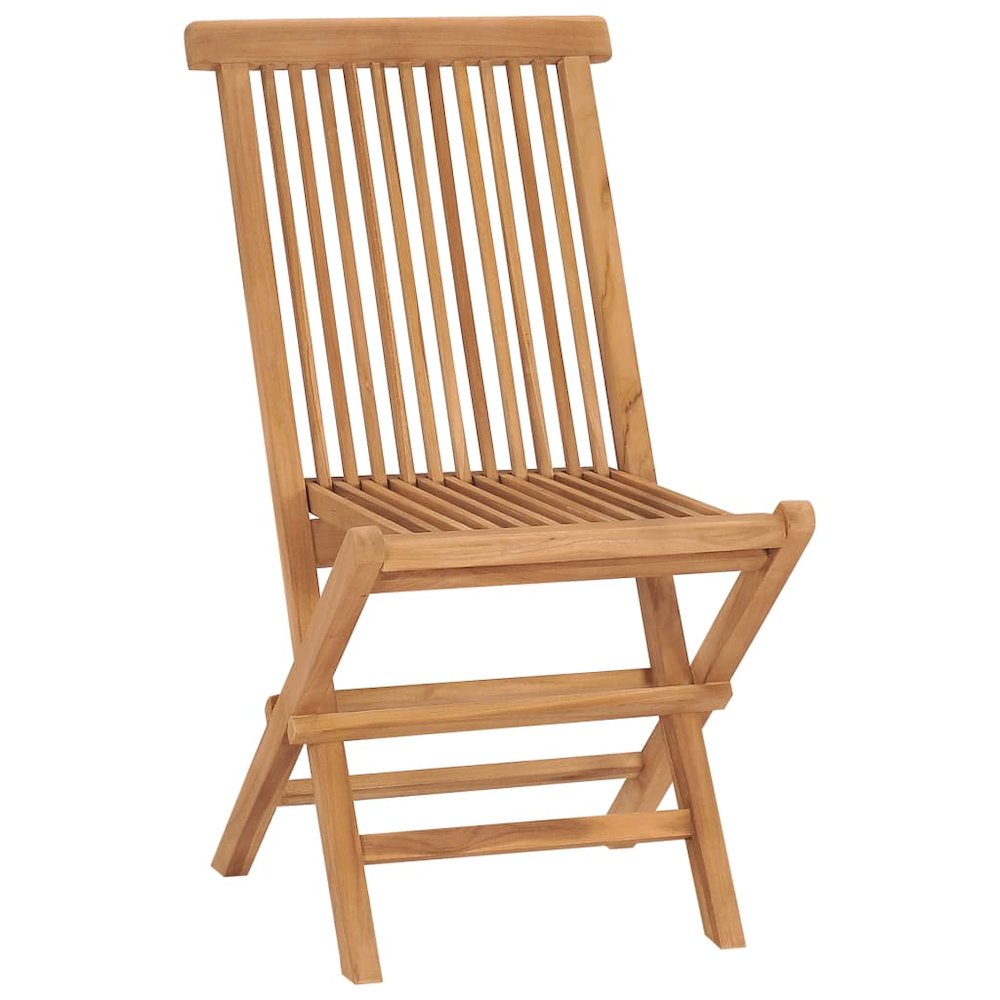 Garden Chair Set of 4 Teak