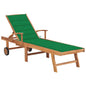 Sun Lounger Green