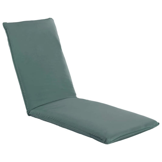 vidaXL Foldable Sunlounger Oxford Fabric Gray 6045