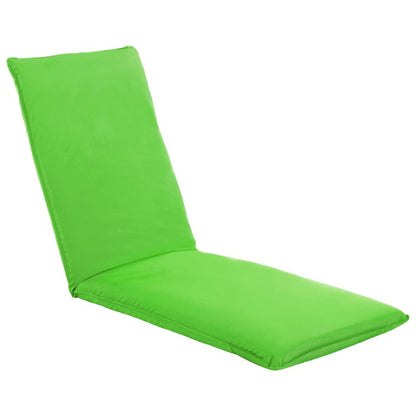 Sunlounger Green Oxford Fabric Full Length Foldable Waterproof
