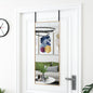 Door Mirror Gold 15.7"x39.4" Glass and Aluminum