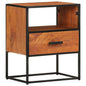Bed Cabinet Honey brown and black