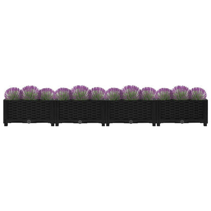 vidaXL Raised Bed 63"x15.7"x9.1" Polypropylene, 316529