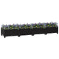 vidaXL Raised Bed 63"x15.7"x9.1" Polypropylene, 316529