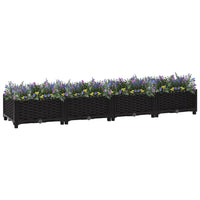 vidaXL Raised Bed 63"x15.7"x9.1" Polypropylene, 316529